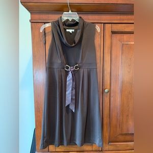 Cowl neck dress